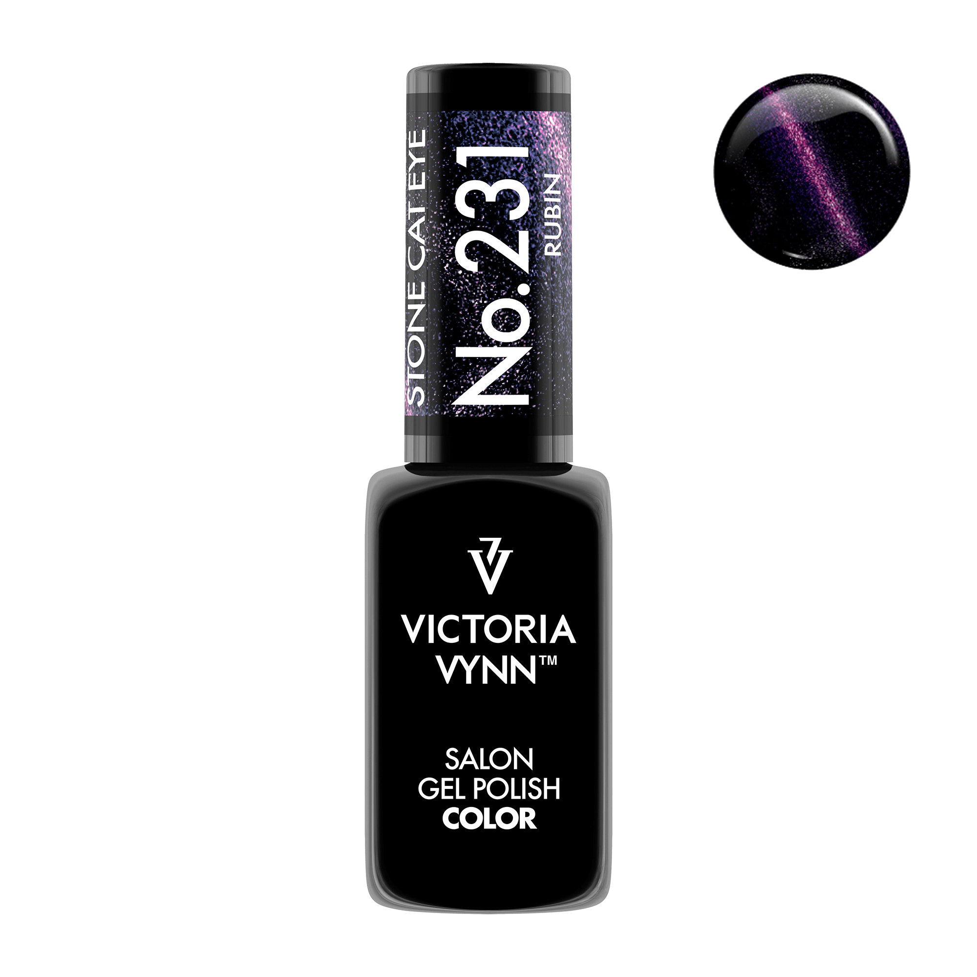 Гель-лак Victoria Vynn 231 Rubin колекція "Котяче Око"