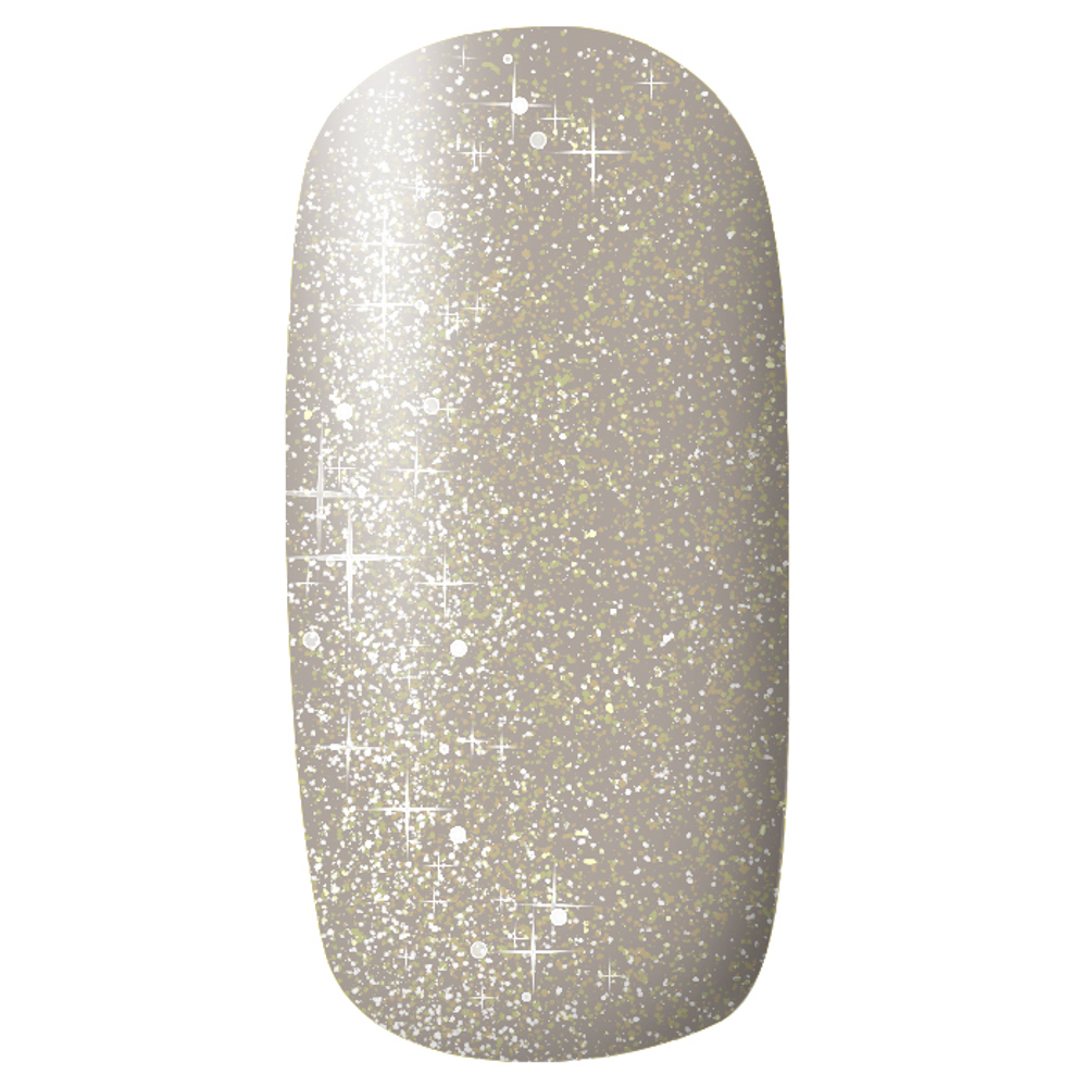 Гель-лак Blaze Up Gel Polish 251 (сірий з різнокольоровим шимером) 12 мл