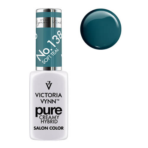 Гель-лак Victoria Vynn 138 Soft Teal (темно-бірюзовий) 8 мл