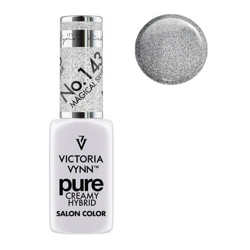 Гель-лак Victoria Vynn 143 Magical Silver (чарівне срібло) 8 мл