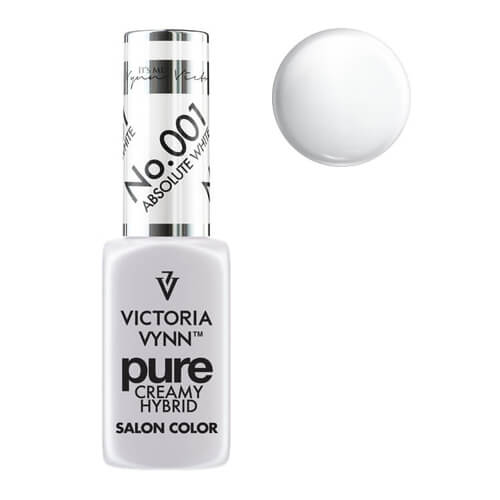 Гель-лак Victoria Vynn 001 Absolute White (білий) 8 мл