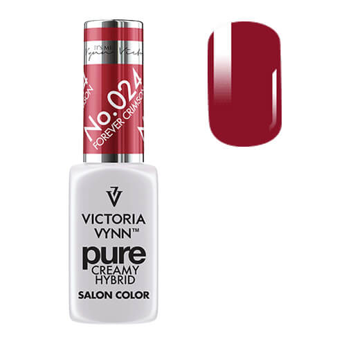 Гель-лак Victoria Vynn 024 Forever Grimson (темно-червоний) 8 мл