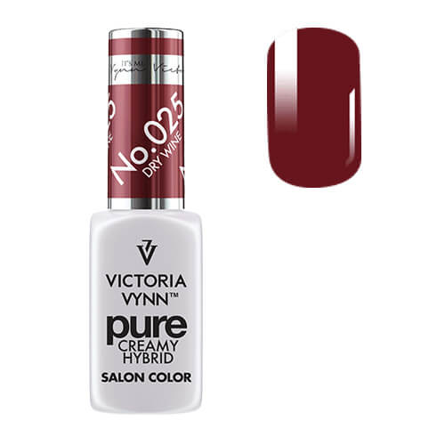 Гель-лак Victoria Vynn 025 Dry Wine (бордовий) 8 мл
