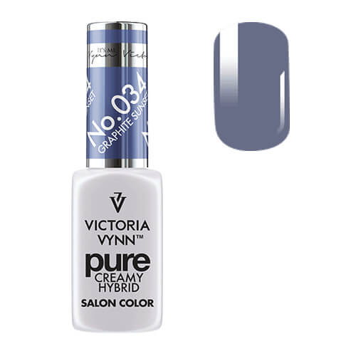 Гель-лак Victoria Vynn 034 Graphite Sunset (графітовий захід сонця) 8 мл