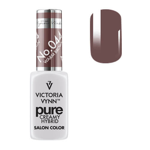 Гель-лак Victoria Vynn 044 Wella Brown (темно-коричневий) 8 мл