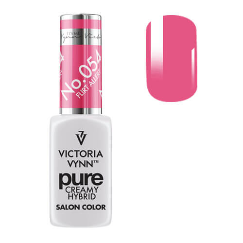 Гель-лак Victoria Vynn 054 Flirt Allert (темно-рожевий) 8 мл