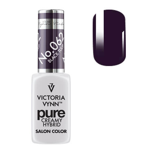 Гель-лак Victoria Vynn 062 Black Tulip (чорний тюльпан) 8 мл