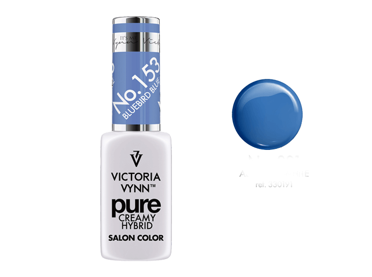 Гель-лак Victoria Vynn 153 Bluebird Blue (синій птах) 8 мл