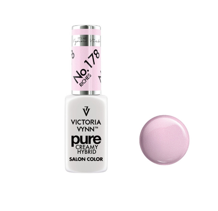 Гель-лак Victoria Vynn 178 Ritches (яскраво світло-рожевий) 8 мл