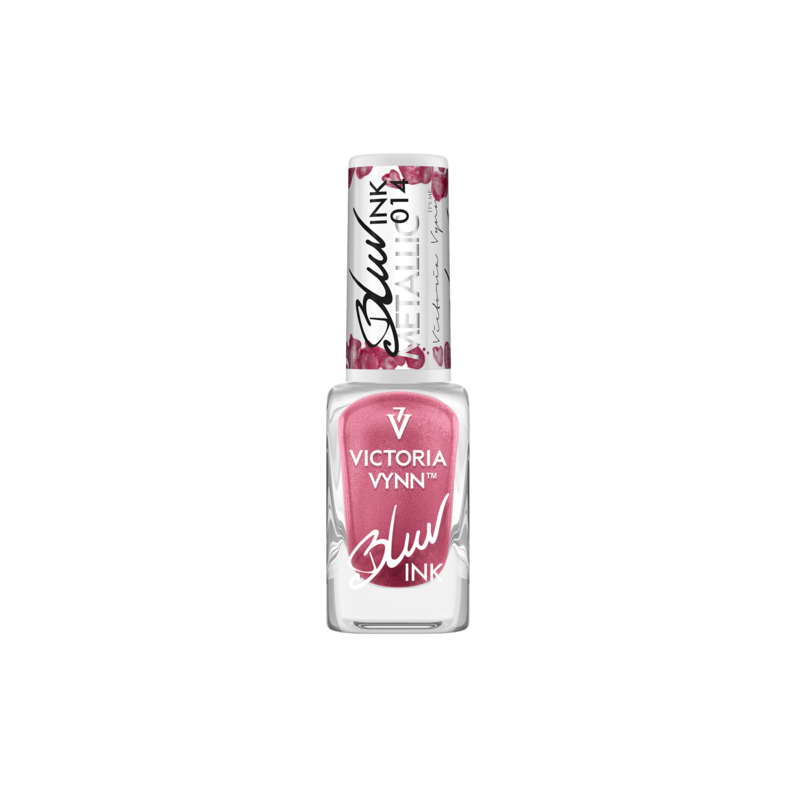 Чорнило Victoria Vynn 014 Blur Ink Metallic (бордовий металік) 8 мл