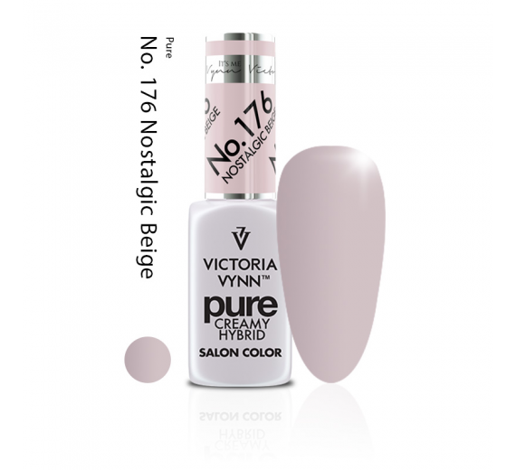 Гель-лак Victoria Vynn 176 Nostalgic Beige (бежевий) 8 мл