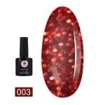 Гель-лак Saga Fiery gel світловідбивний 8 мл (003)