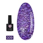 Гель-лак Saga Fiery gel світловідбивний 8 мл (009)