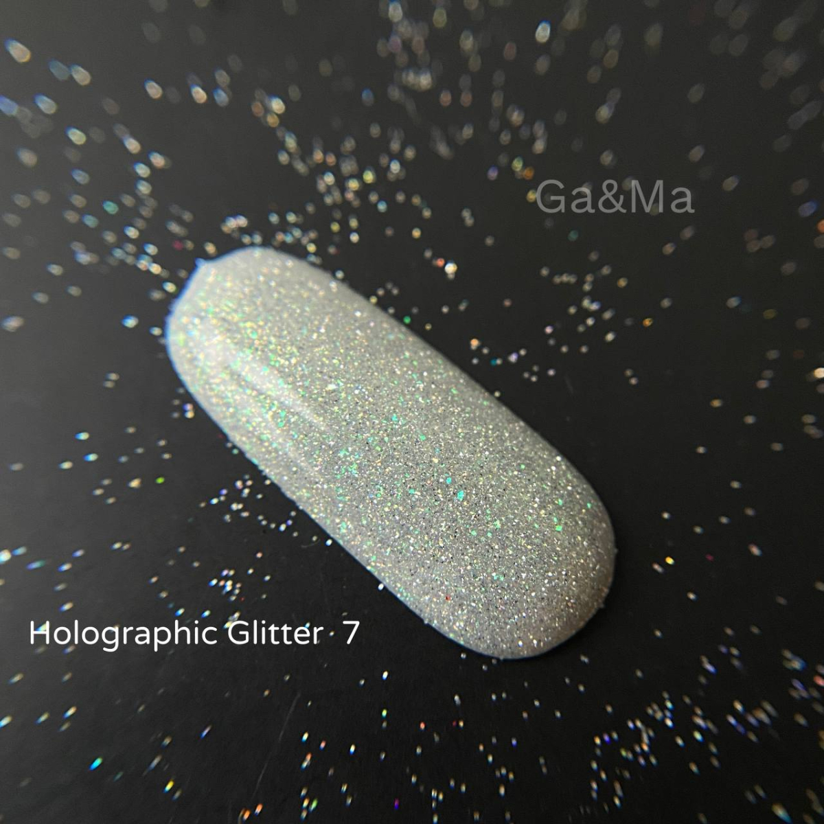 Ga&Ma Holographic glitter 007 / Голографік глітер 007