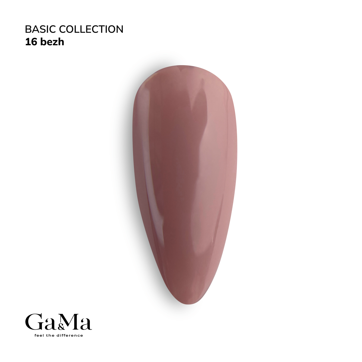 GA&MA Basic collection 016 bezh / Базова колекція 016 беж