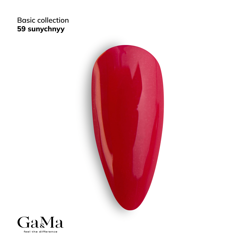 GA&MA Basic collection 059 sunychnyy / Базова колекція 059 суничний