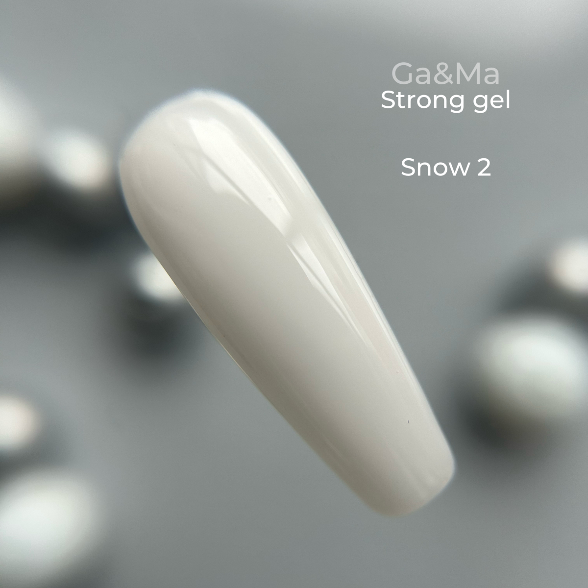 STRONG GEL 002 Snow / Стронг гель 002 Сніжний 30 мл.