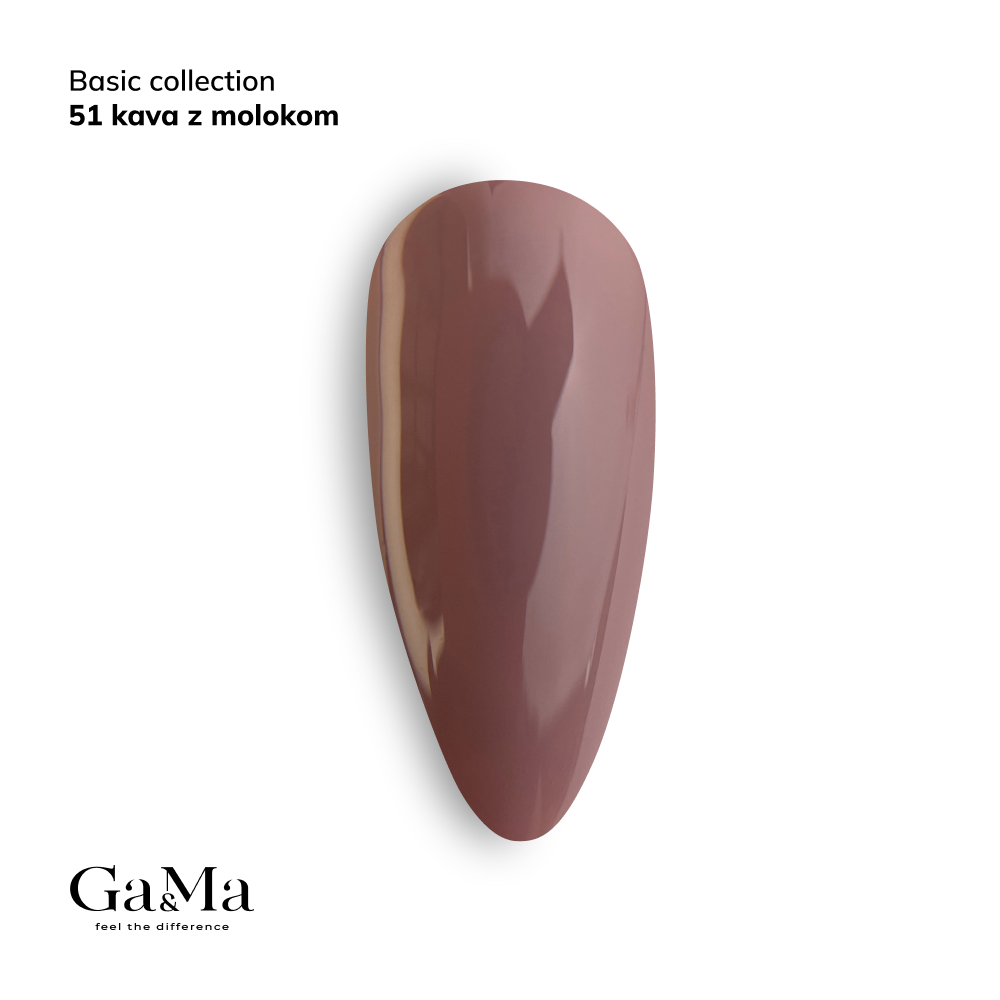 GA&MA Basic collection 051 kava z molokom / Базова колекція 051 кава з молоком