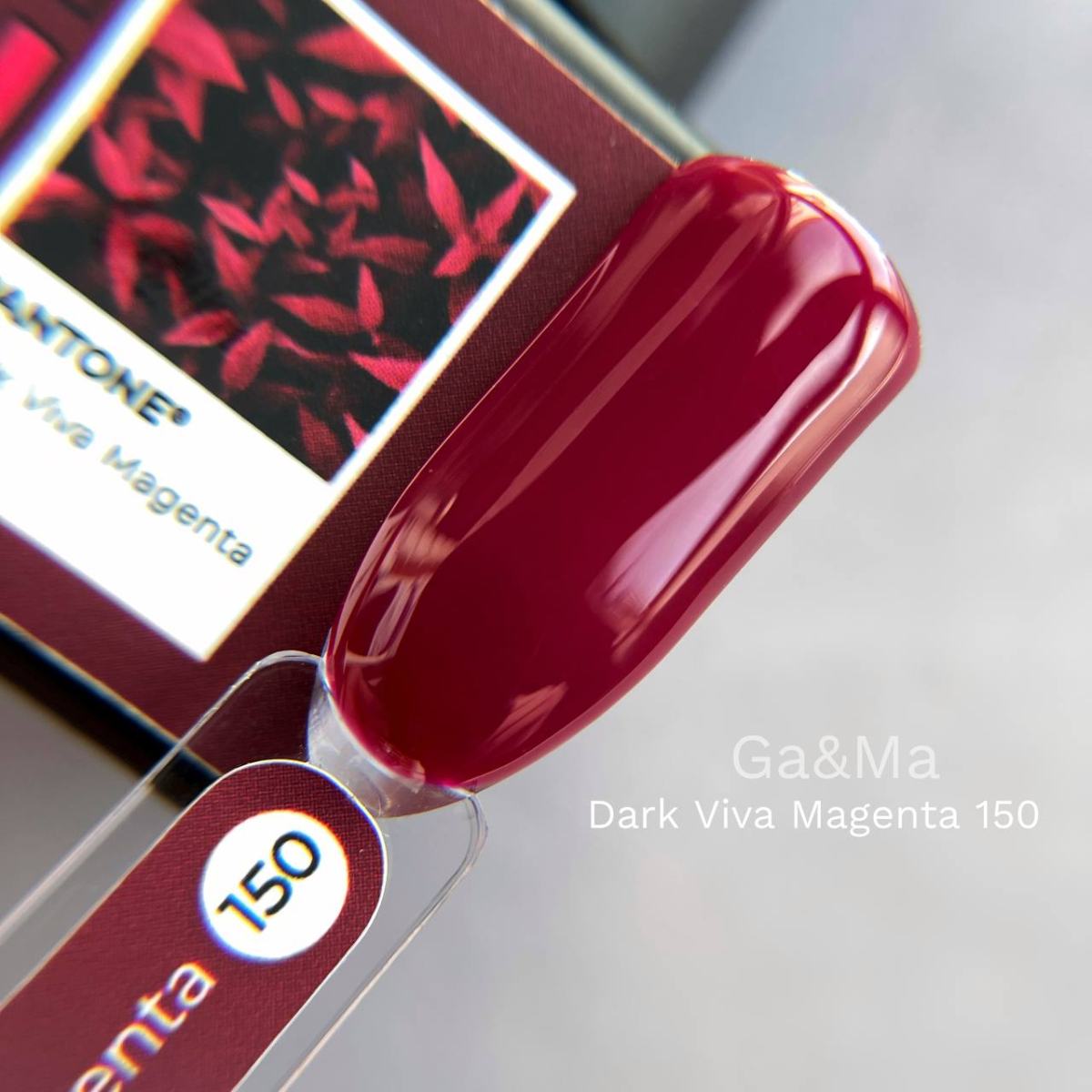 Ga&Ma Pantone collection 150 dark Viva Magenta / Пантон колекція 150 дарк Віва Магента