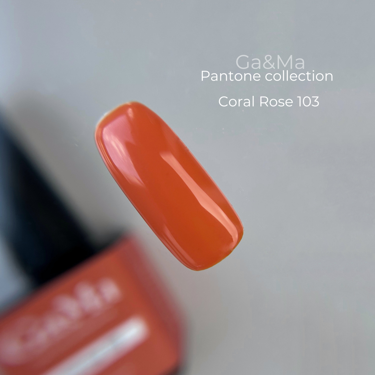 Ga&Ma Pantone collection 103 Coral rose / Пантон колекція 103 Корал роуз