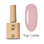 Топ для гель-лаку без липкого шару Dark Top No Wipe Latte 10 мл
