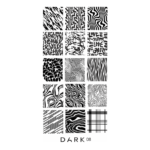 Пластина для стемпінгу Dark NEW №08