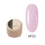 Гель для нарощування середній Dark Medium Gel №35 15 мл