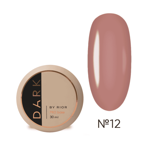 Камуфлююча база без пензлика Dark Pro Base №12 30 мл