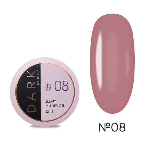 Гель моделюючий Dark Smart Builder gel №08 22 мл