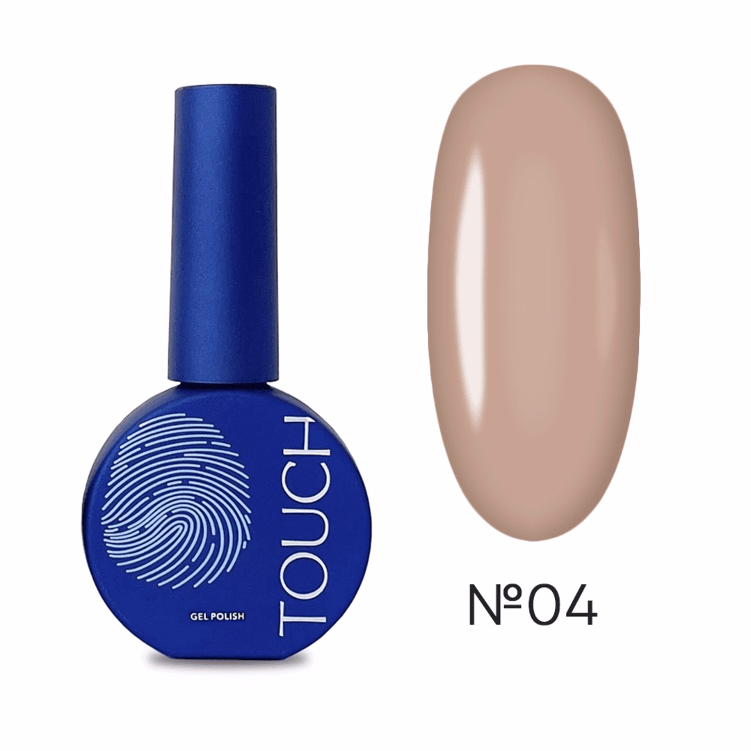 Гель-лак Touch Gel Polish №04 бежевий 9 мл
