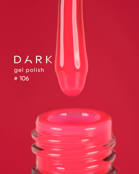 Гель лак Dark Gel polish №106, 10 ml