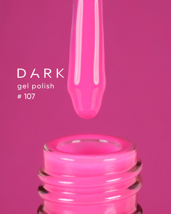 Гель лак Dark Gel polish №107, 10 ml
