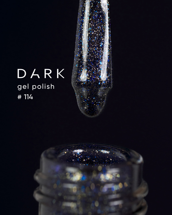 Гель лак Dark Gel polish №114, 6 ml