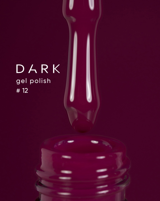 Гель лак Dark Gel polish №12, 6 мл.
