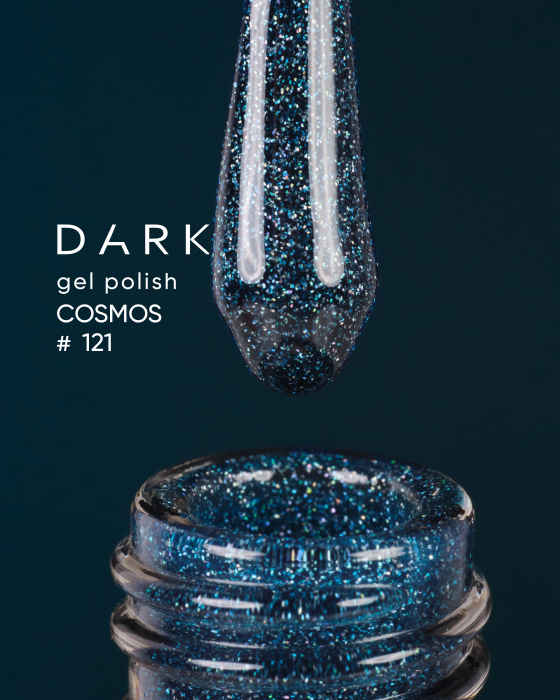 Гель лак Dark Gel polish №121, 6 ml