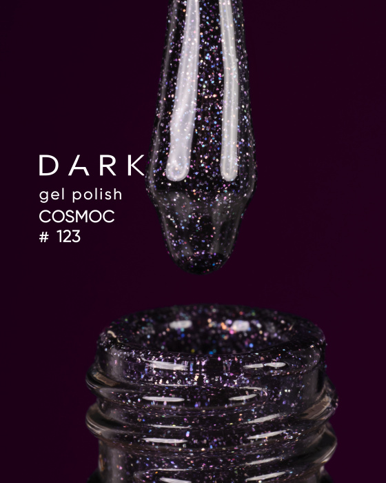 Гель лак Dark Gel polish №123, 6 ml