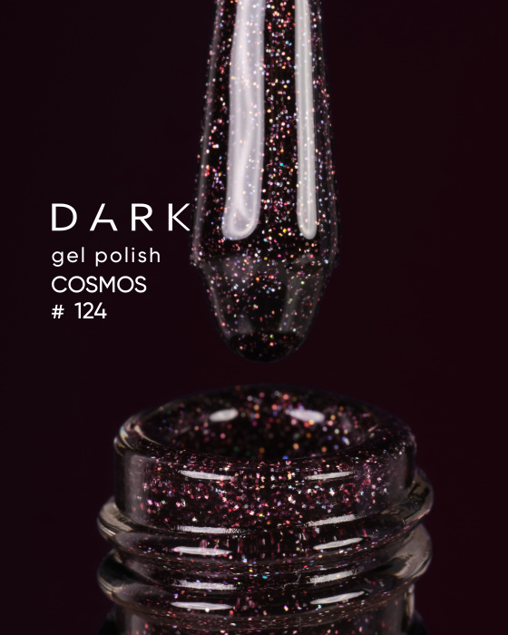 Гель лак Dark Gel polish №124, 6 ml