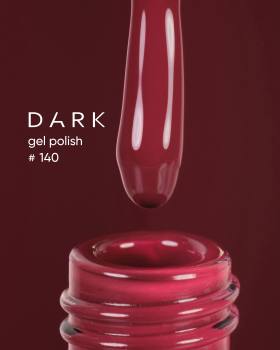 Гель лак Dark Gel polish №140, 6 мл.