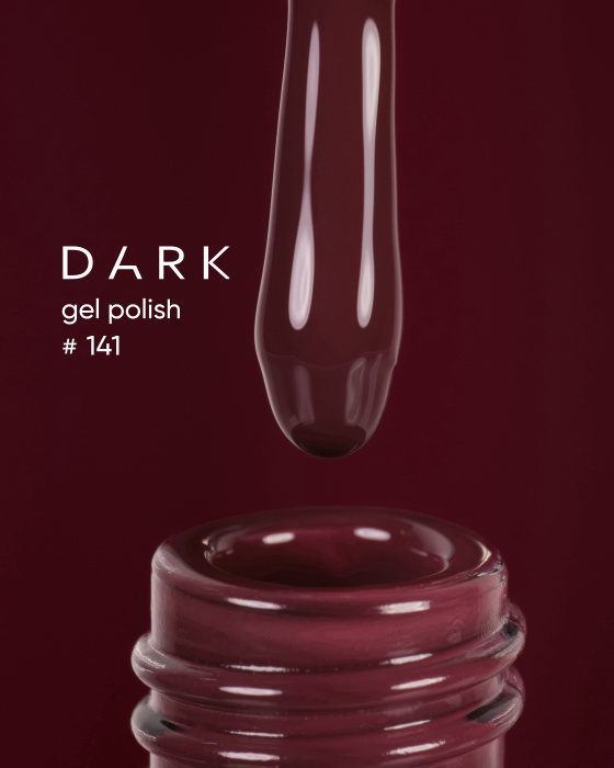 Гель лак Dark Gel polish №141, 6 мл.