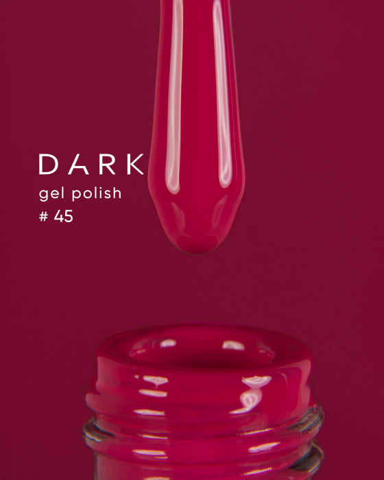 Гель лак Dark Gel polish №45, 6 мл.