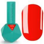 Гель-лак Victoria Avdeeva CORAL COLOR 4 – насичений коралово-червоний (HEMA & TPO FREE), 12 мл