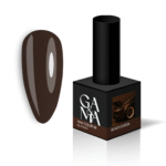 Гель-лак GA&MA Max Color 008 – світло-коричневий, 10 мл