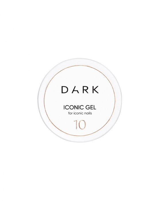 DARK Iconic Gel 10 — рідкий гель для зміцнення та нарощення нігтів, 15 мл